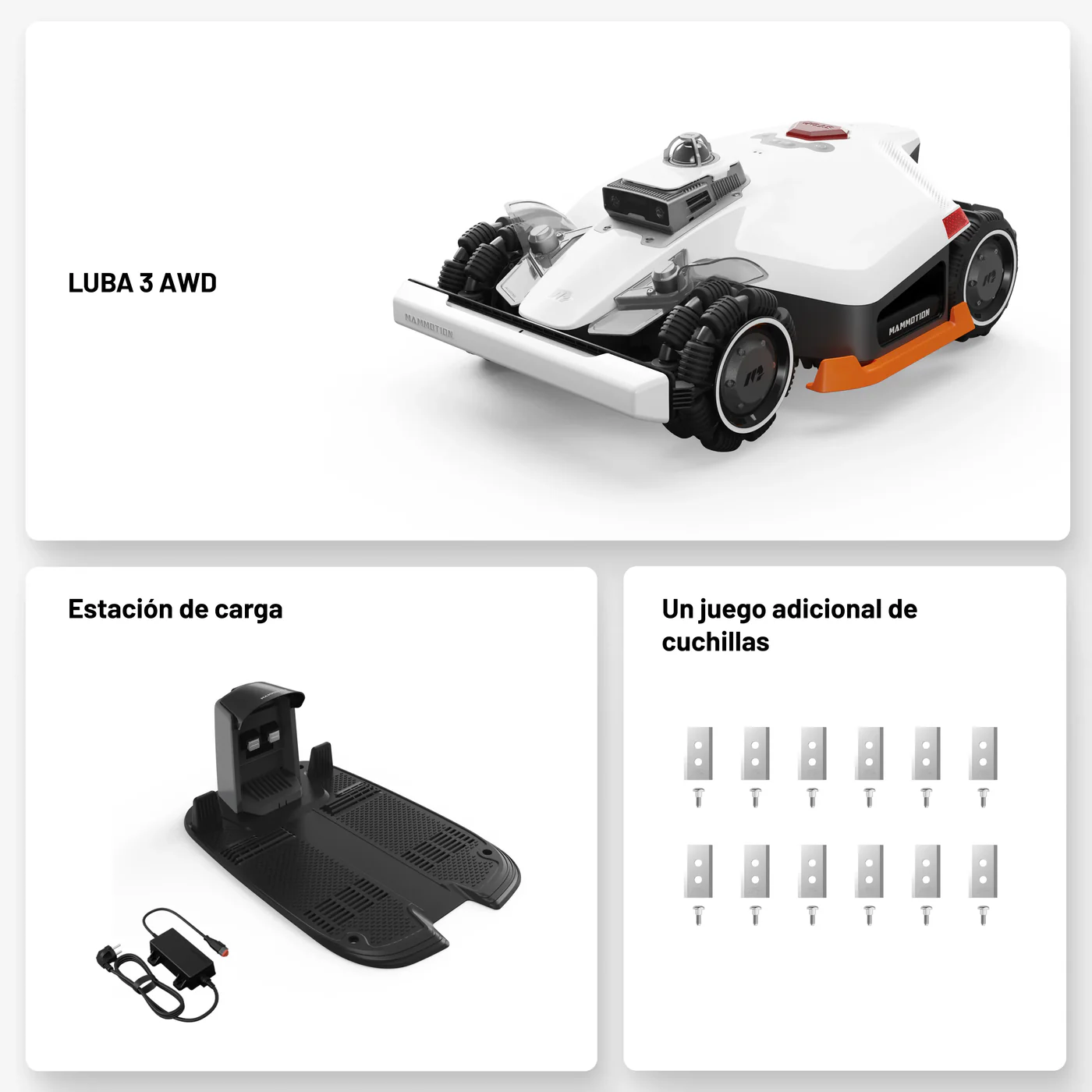 Robot cortacésped Luba 3 AWD 1500 - Imagen 2